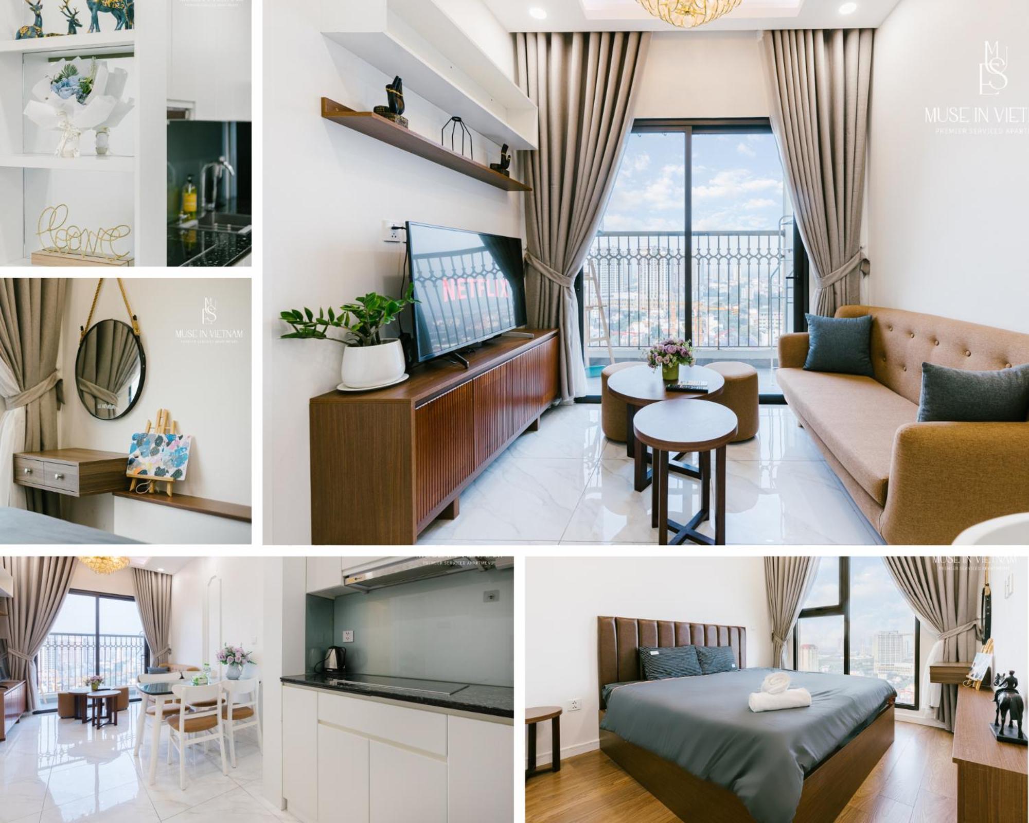 Muse Hanoi Lake View Luxury Apartment - D' Eldorado Phòng bức ảnh